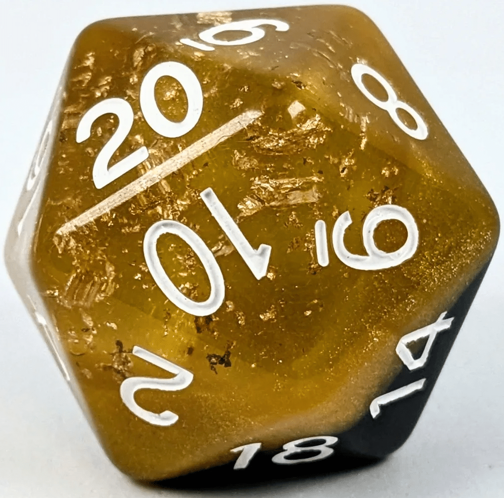 Roll 4 Initiative Dwarven Stout XL D20 30mm image 0